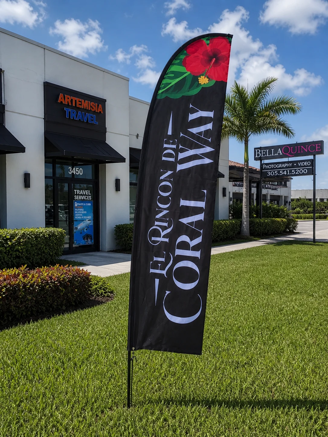 Coral Way Outdoor Sign