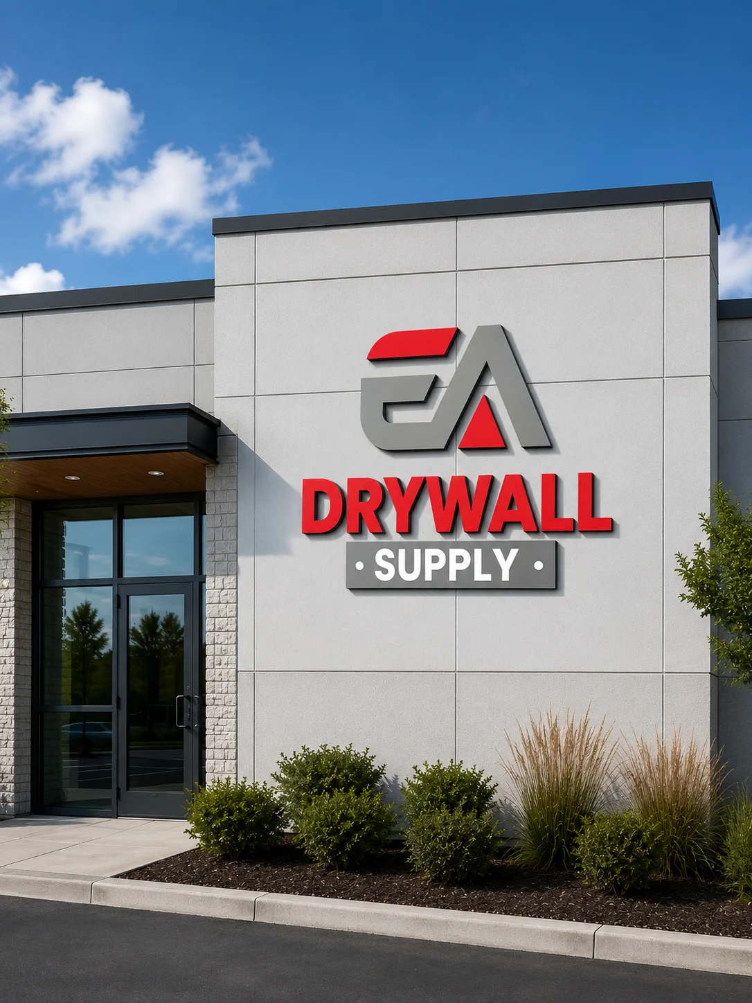 Drywall Supply 3D Sign