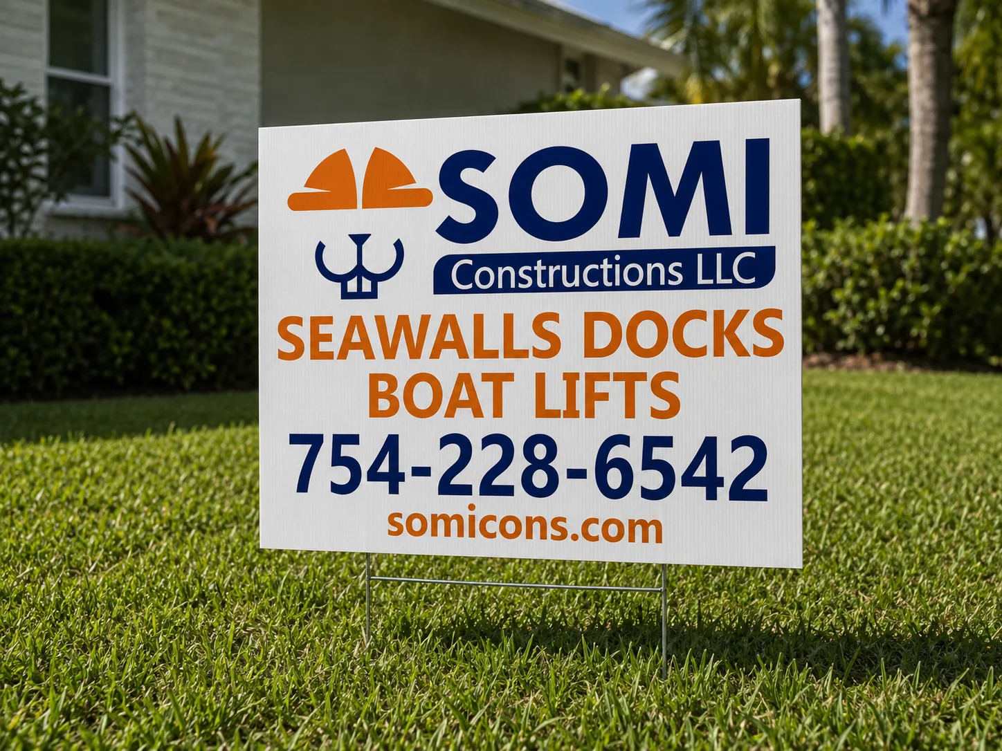 Somi Real Estate Yard Sign & Bandera