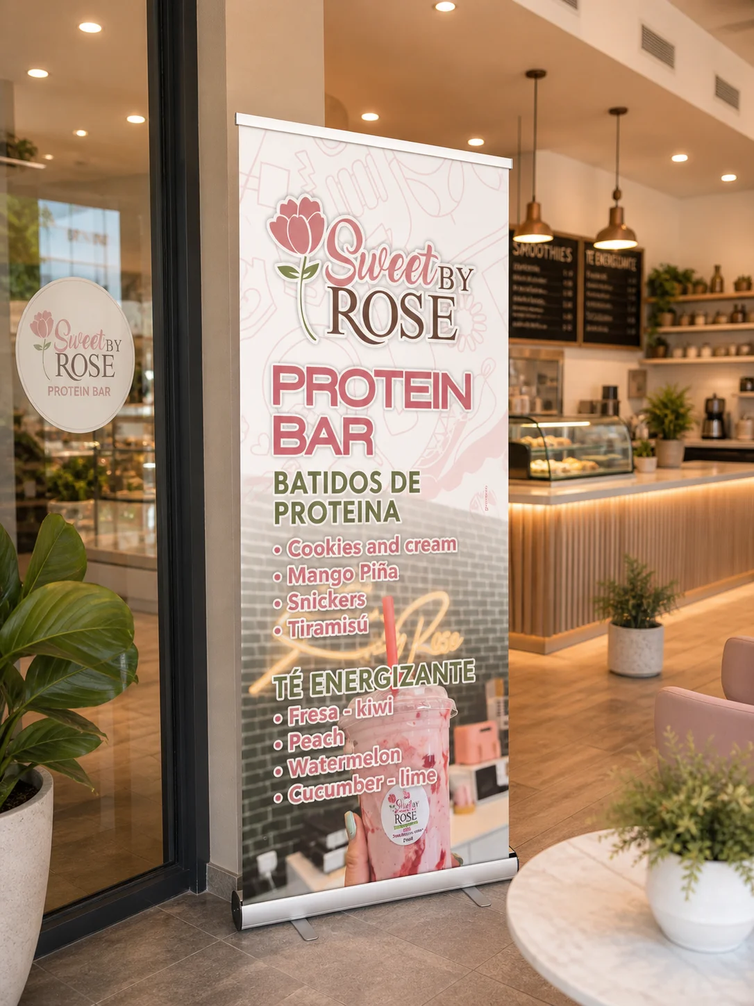 Sweet by Rose Roll-Up Banner