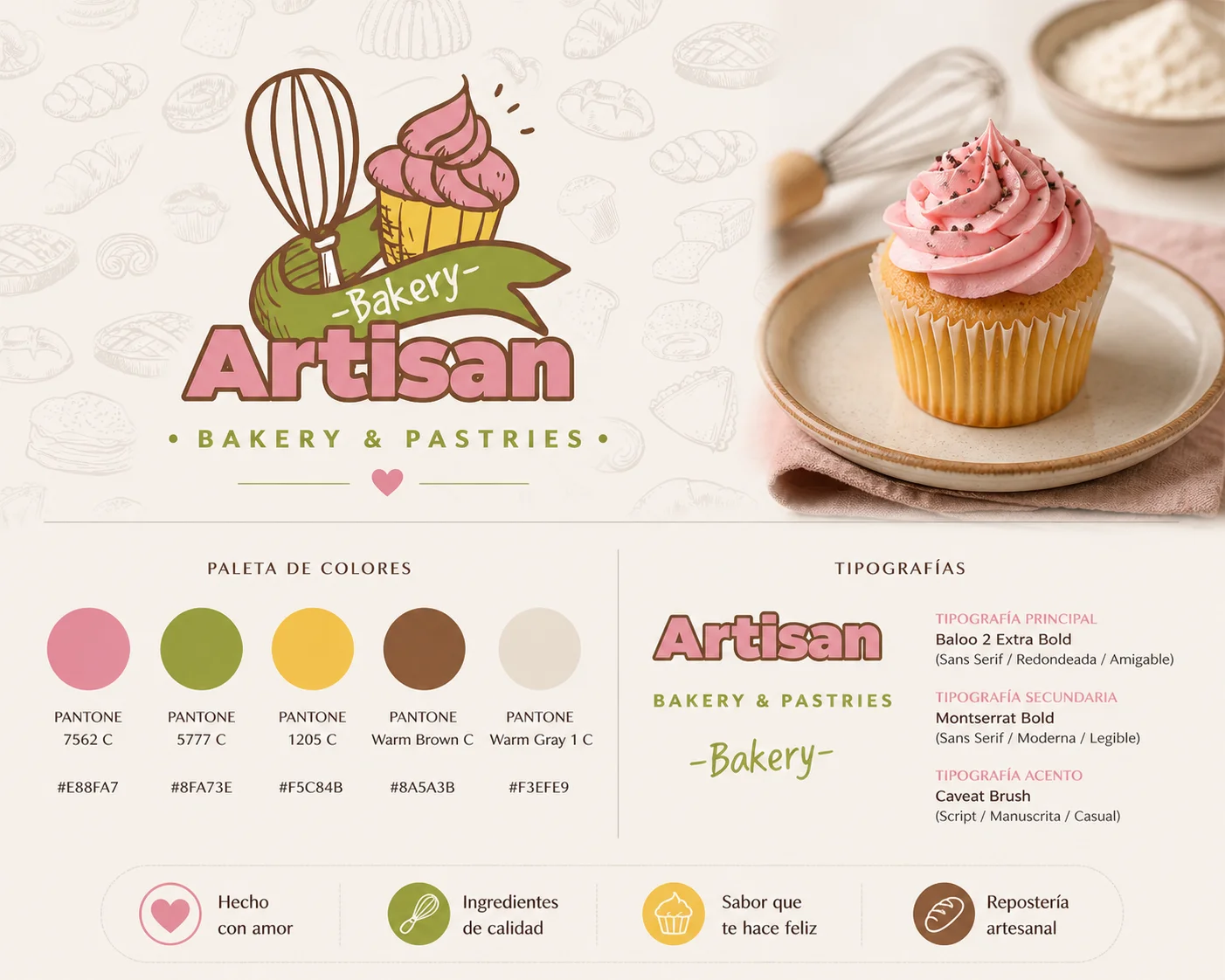 Branding Bakery Artisan Art Spacio