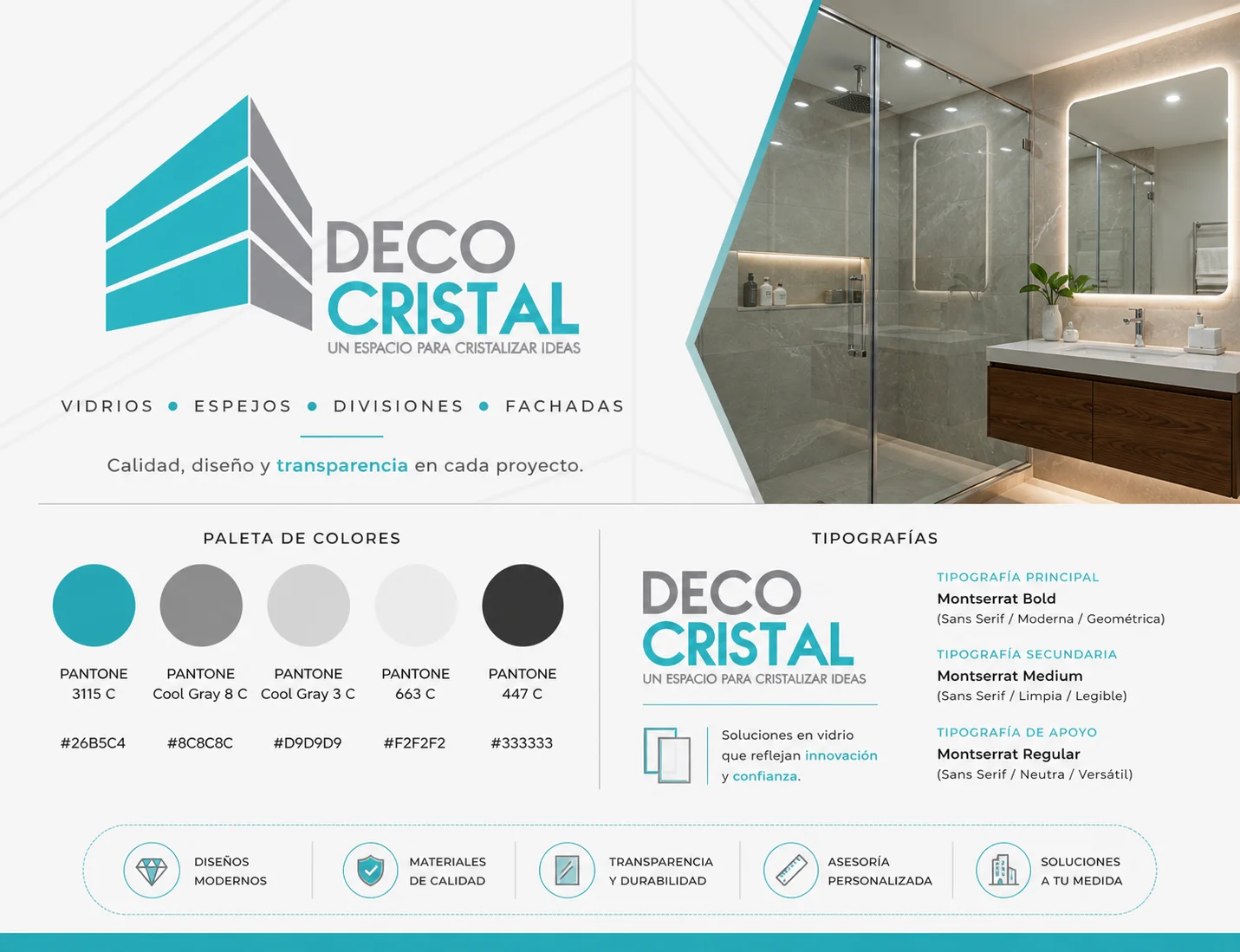 Deco Cristal Branding