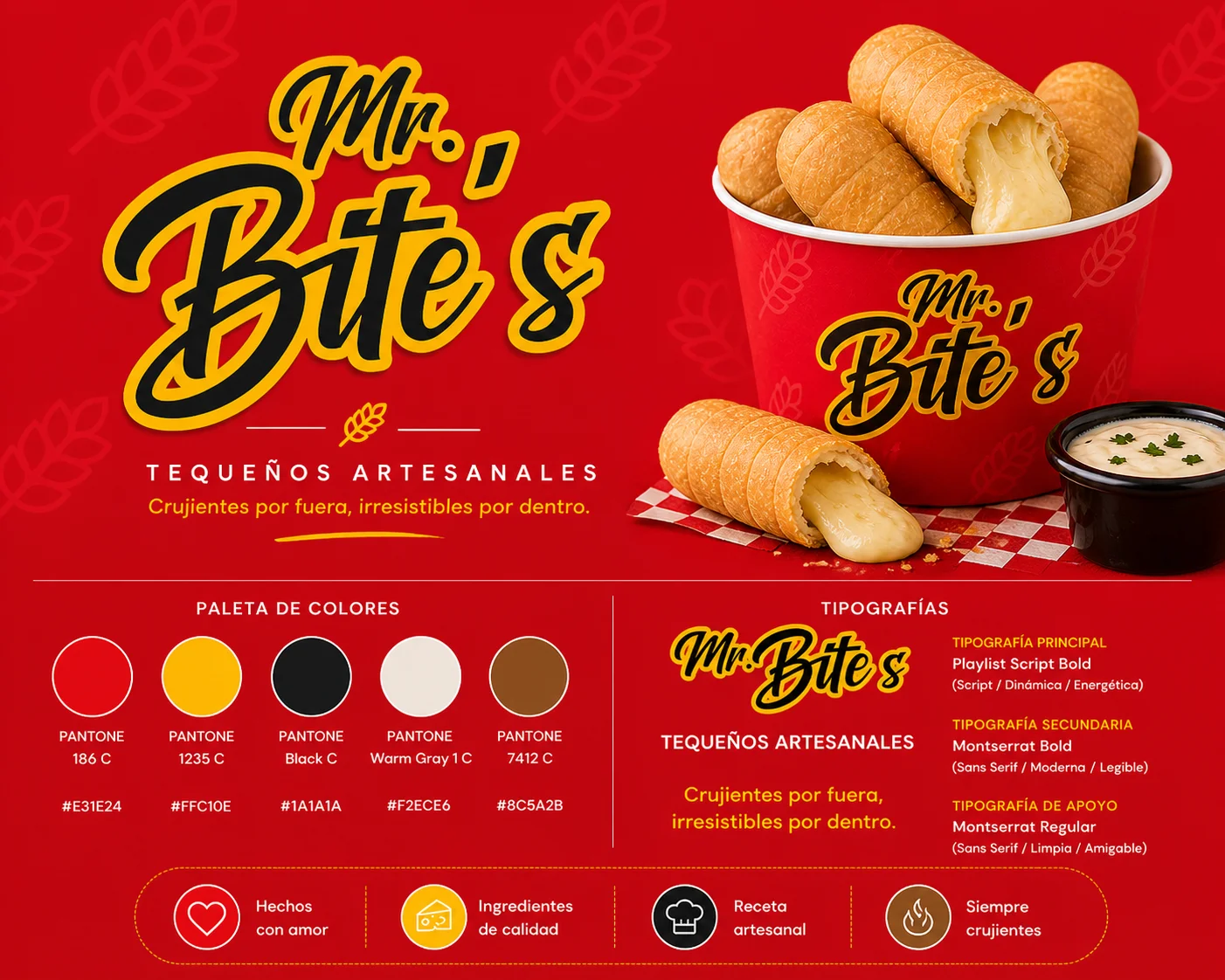 Mr Bite's Branding