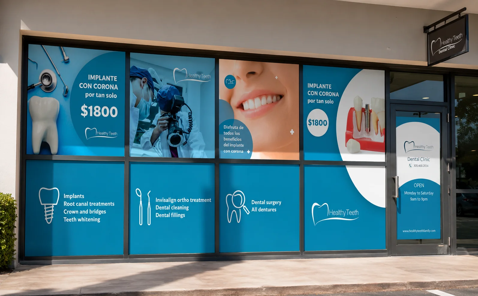 Healthy Teeth Dental Clinic Store Front